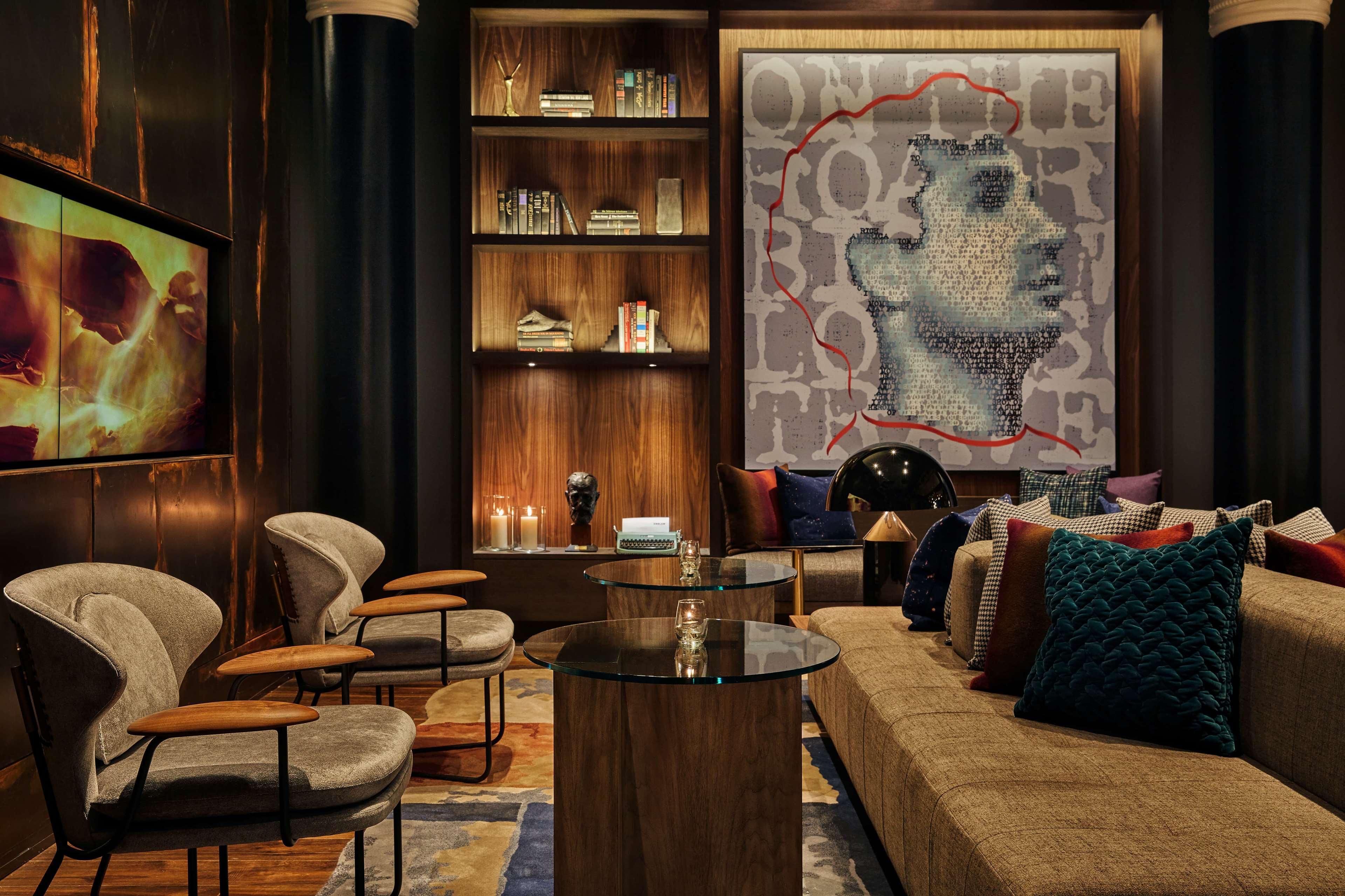 Hotel Emblem Сан-Франциско Интерьер фото